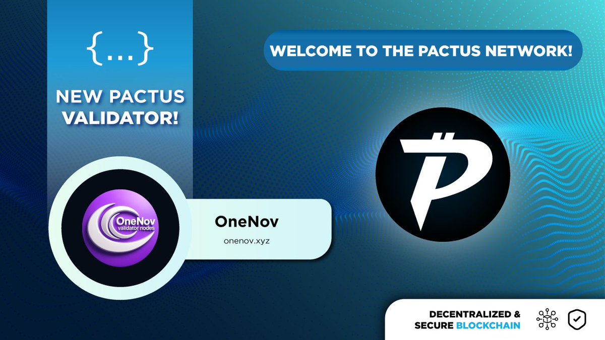 Pactus Blockchain tweet media