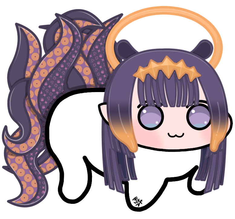 FlatXL's tweet photo. Introducing Ninomae Ina'nis, from Hololive EN -Myth-, in Doro format!

A Priestess of the Ancient Ones, despite her looks. The tentacles she controls are part of her daily life, not being a burden.

More versions in my Pixiv!
#inART #いなート https://t.co/6XQgonWQVO