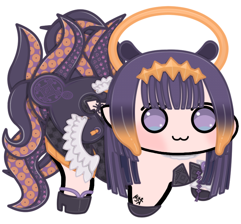 FlatXL's tweet photo. Introducing Ninomae Ina'nis, from Hololive EN -Myth-, in Doro format!

A Priestess of the Ancient Ones, despite her looks. The tentacles she controls are part of her daily life, not being a burden.

More versions in my Pixiv!
#inART #いなート https://t.co/6XQgonWQVO