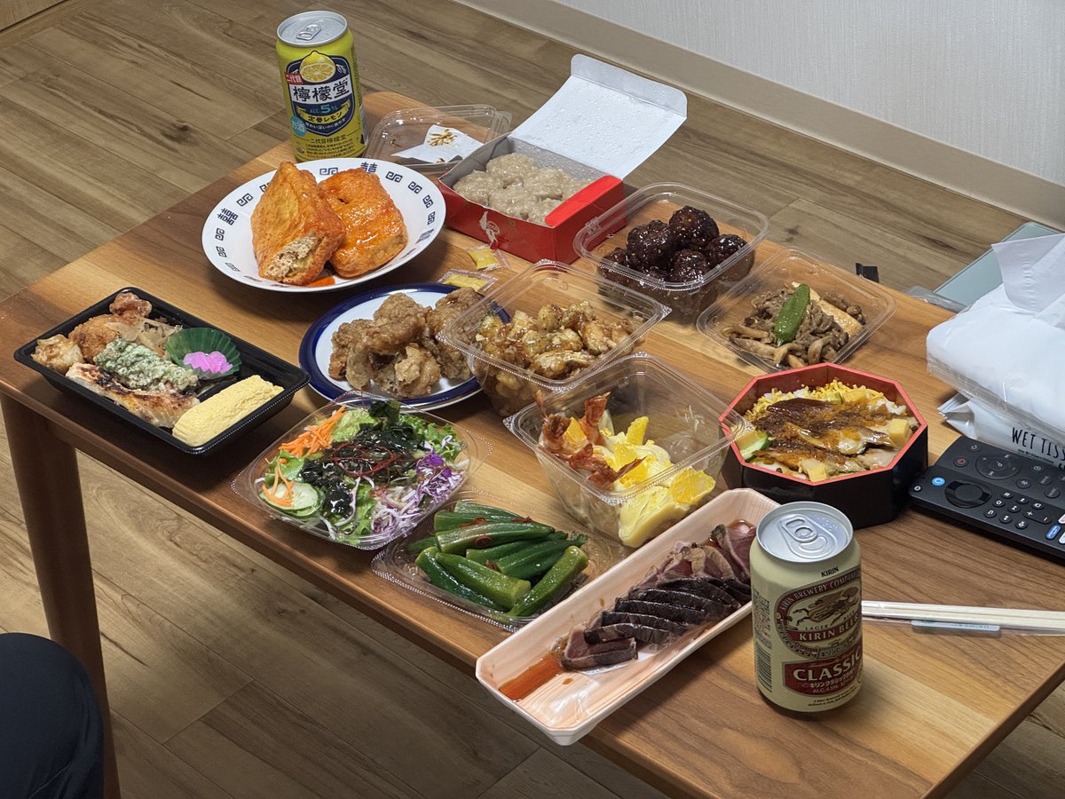 23bbc4's tweet photo. デパ���下飲み会　琉球酒豪伝説添え https://t.co/zueUbHdwjB