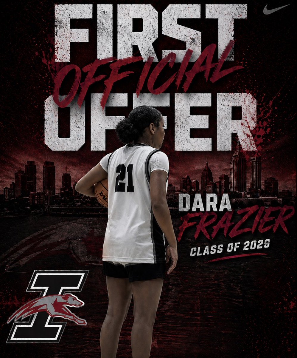DaraLFrazier's tweet photo. Blessed to receive my first offer from the University of Indianapolis! Thankful for the opportunity and everyone who’s helped me along the way. @UIndyWBB @CoachRossJames @TNFlightGUAA @WeWorkHoops @weworkhoopshaun https://t.co/yeiXM0qA2g