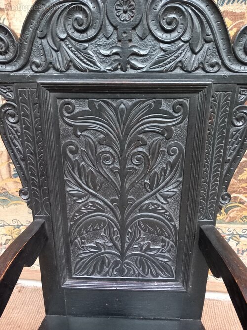 antiques_atlas's tweet image. For SALE on Antiques Atlas we have this amazing
17th Century Style Oak Wainscot  Armchair  antiques-atlas.com/antique/17th_c…  #Antiques From Flemish Chandeliers #antique #AntiqueFurniture #wainscotchair
#thronechairs
#gothicchair