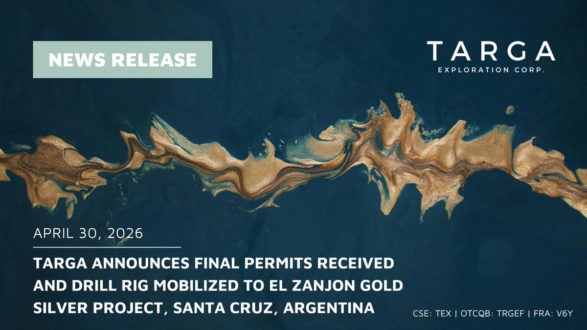 Targa Exploration Corp. (CSE: TEX | OTCQB: TRGEF) tweet media