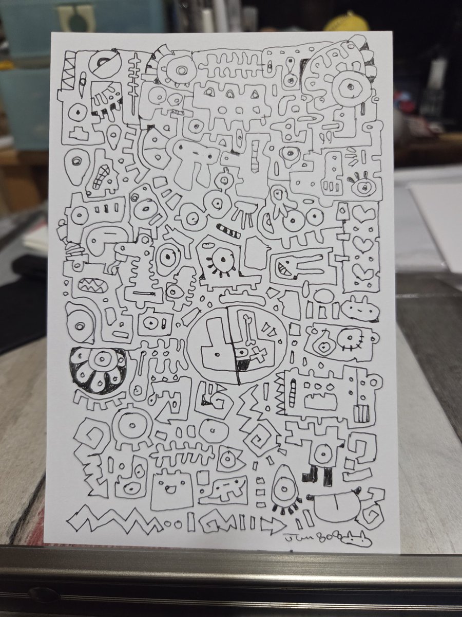 juuun808's tweet photo. こんばんは
4月も終わりましたね
(￣▽￣;)
描いております
相変わらずちまちまと
ぼちぼち頑張って投稿したいと思います

 #お絵描き  #illustration
 #イラスト  #アート
 #art  #ペン画
 #らくがき  #cartoon https://t.co/4eBVG4ke26