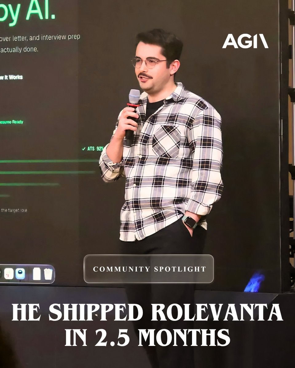 AGIVentures's tweet photo. AGIV Spotlight: Said Altan had the idea for Rolevanta since last summer. Co-hacking sessions in January got him moving. Within 2.5 months he launched publicly.

Read more: https://t.co/ZEnRCk3VTI https://t.co/dyJuCYc3DI