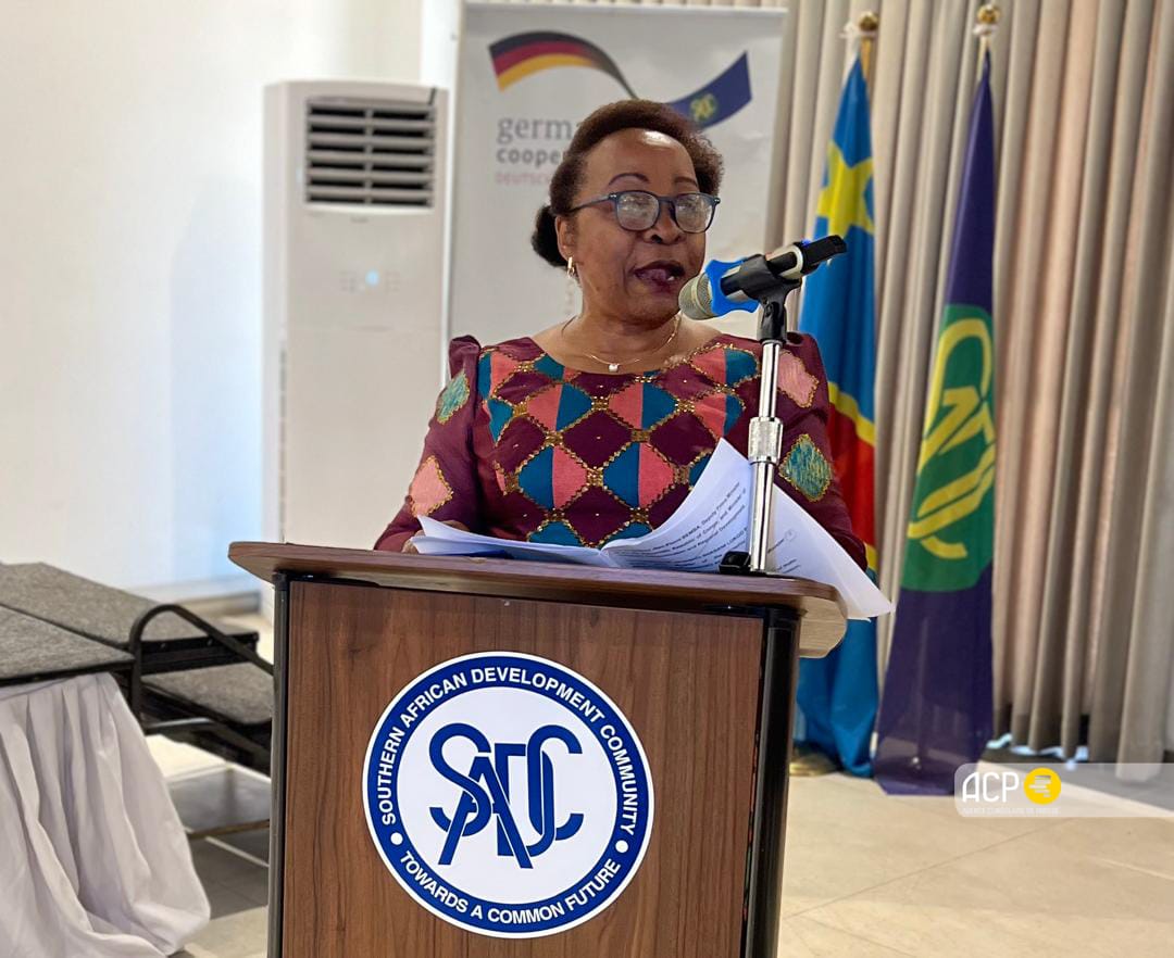 acprdcongo's tweet image. #RDC:  la secrétaire exécutive adjointe de la Communauté de développement des pays d'Afrique australe (#SADC) a indiqué l'importance de l'adhésion de la République démocratique du Congo aux trois protocoles commerciaux de l'organisation régionale, lors de l'ouverture, jeudi à