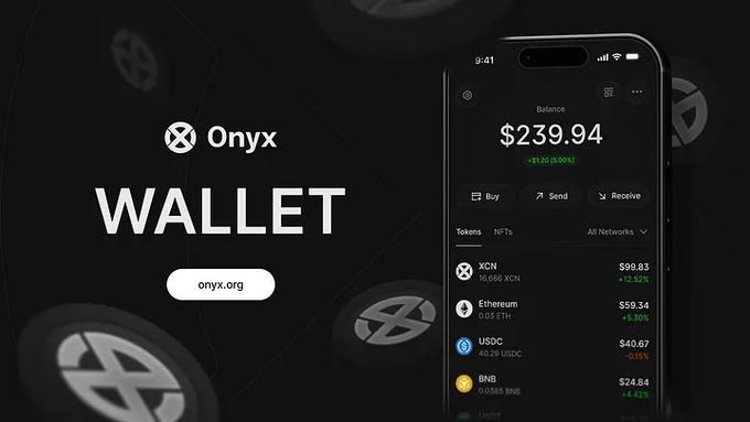 Onyx's tweet photo. Who's enjoying the new native features in the @Onyx wallet? such as $XCN staking and bridge? 🌉 https://t.co/Cv3a0c4Iub
