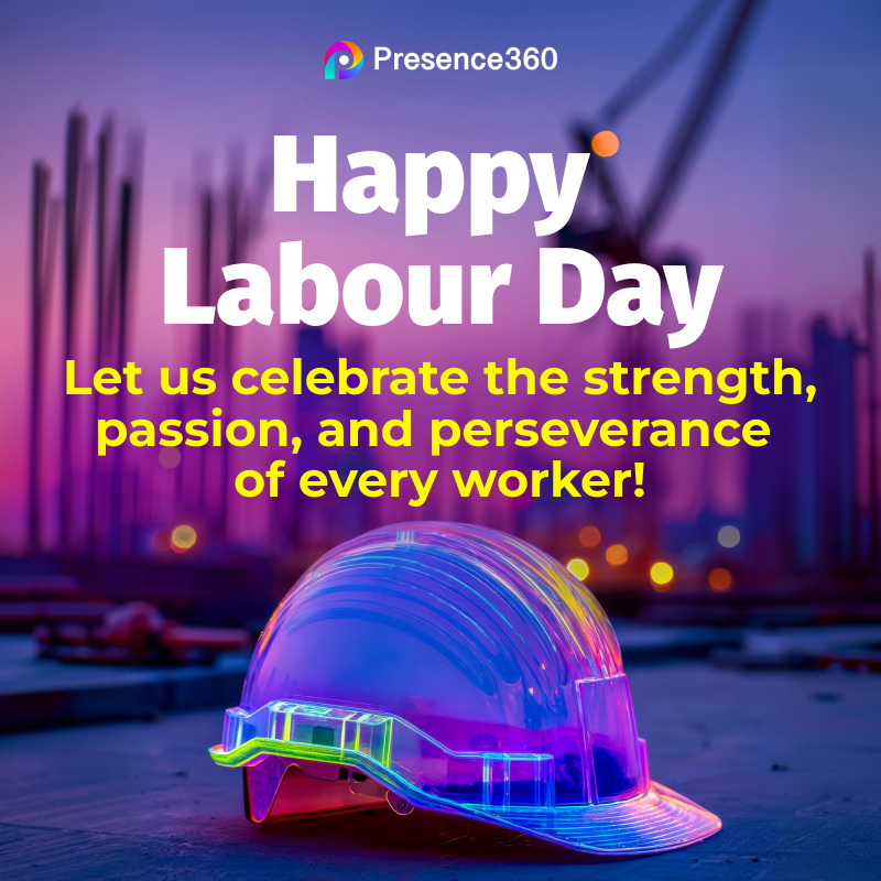 ThePresence360's tweet photo. Presence360 wishes you a very Happy Labour Day! 
May this day remind us to appreciate the efforts of every worker whose commitment shapes growth, innovation, and success. #HappyLabourDay https://t.co/1MYhEYLXRk