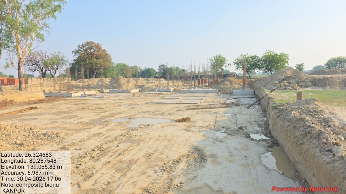 ProjectsLucknow's tweet image. यूपी प्रोजेक्ट्स कॉर्पोरेशन लि० के वरिष्ठ अधिकारियों द्वारा जनपद कानपुर नगर में निर्माणाधीन सीएम कंपोज़िट विद्यालय बिधनू के कार्यों का निरीक्षण किया गया, कार्य प्रगति पर पाए गए। 
#quality #transparency #Timeline 
@swatantrabjp 
@thisissanjubjp