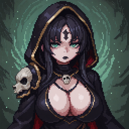 I don't have time to deal with you. 🥱😩 #pixelart #ドット絵