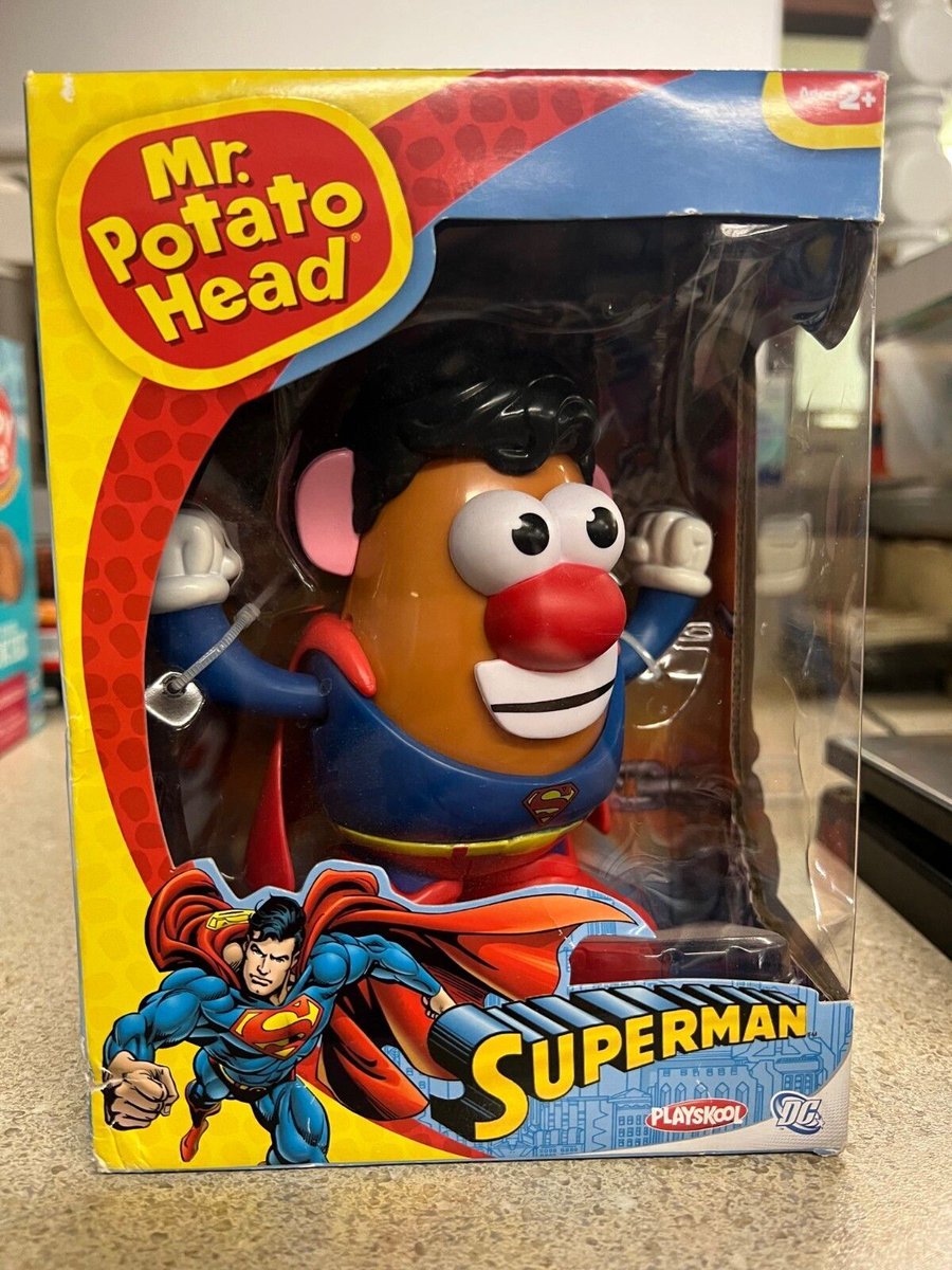 SupermanHomepge's tweet image. #DidYouKnow April 30 is #NationalMrPotatoHeadDay.