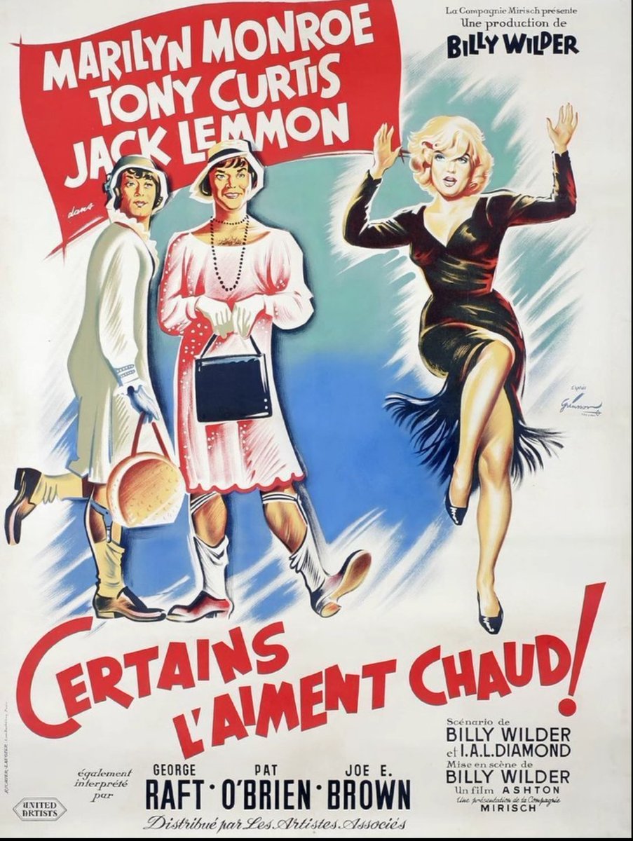 Clubpassionmar2's tweet photo. Bonne journée de jeudi.
Have a sweet Thursday.
#marilynmonroe #Marilyn #clubpassionmarilyn #Slih #CertainslaimentChaud #somelikeithot #sugarkane #BillyWilder #TonyCurtis #jacklemmon #affiches #MoviePosters https://t.co/2aBysVjp2g