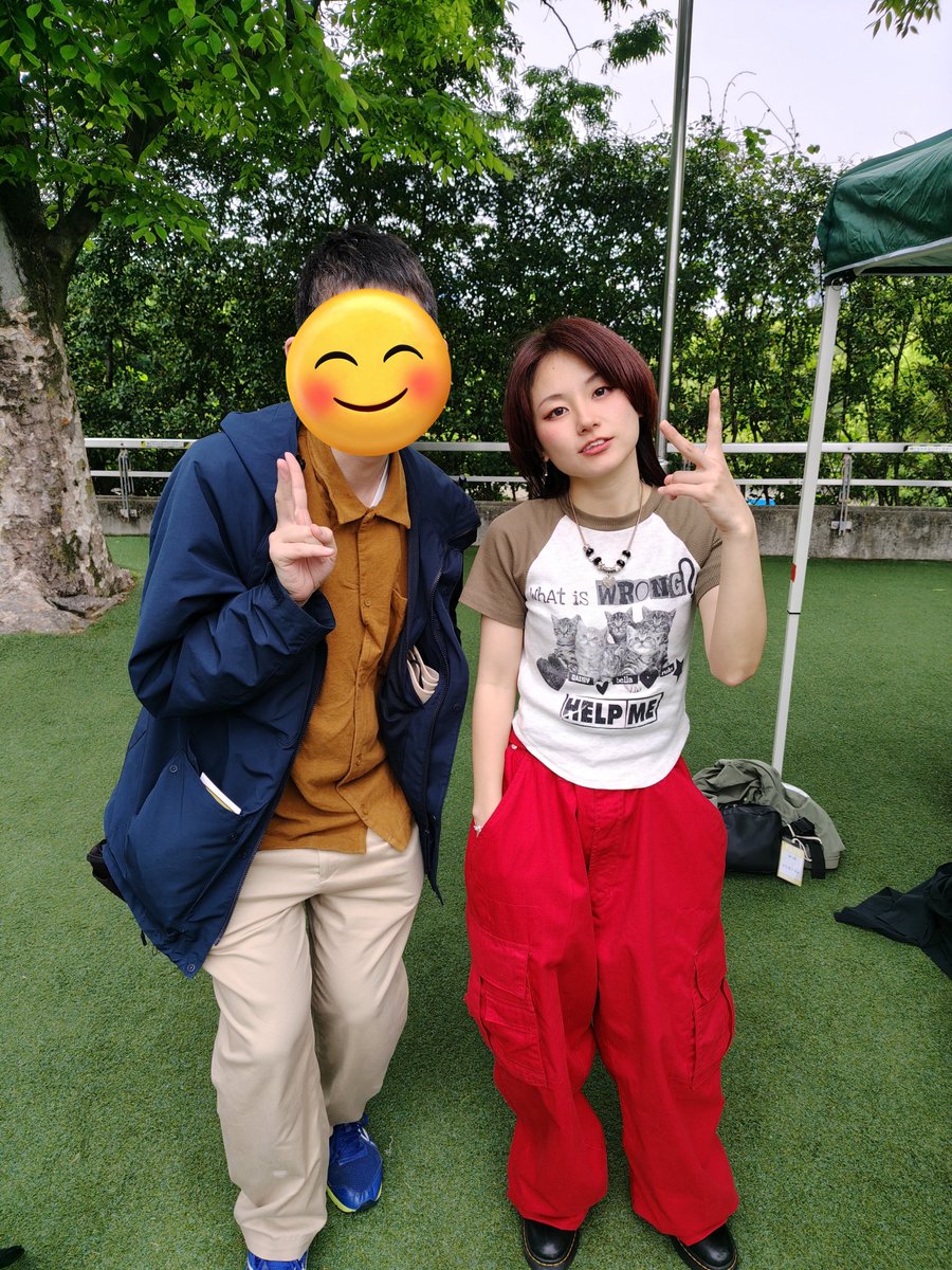 kyouu27's tweet photo. 4/29は大阪城音楽堂 にて
#SOUNDMAKERS の
ナンカノユメさん 6/6
物販にて841さん
他の方が撮ってたので
便乗してうれしいツーショット😆
カッコよくてカワイイ
ナンカノユメの841さんを
たっぷり拝聴出来る
ワンマンも間もなく🥰
https://t.co/MqLXcl2n0j
#ナンカノユメ
#女性ボーカル
#邦ロック https://t.co/PLPY97WgEw