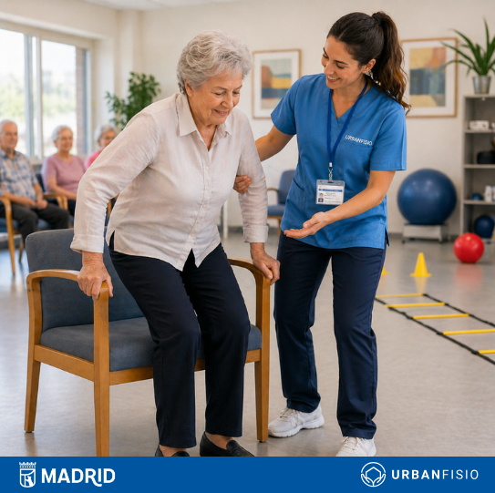 UrbanFisio's tweet photo. A veces, el mayor avance es:
📷 levantarse con más facilidad
📷 caminar con más seguridad
📷 sentirse más capaz en el día a día
En el Programa de Fisioterapia Preventiva de los CMM del Ayto de Madrid, cada pequeño logro cuenta. Porque recuperar funciones es recuperar autonomía. https://t.co/NOn4Qvy6gF