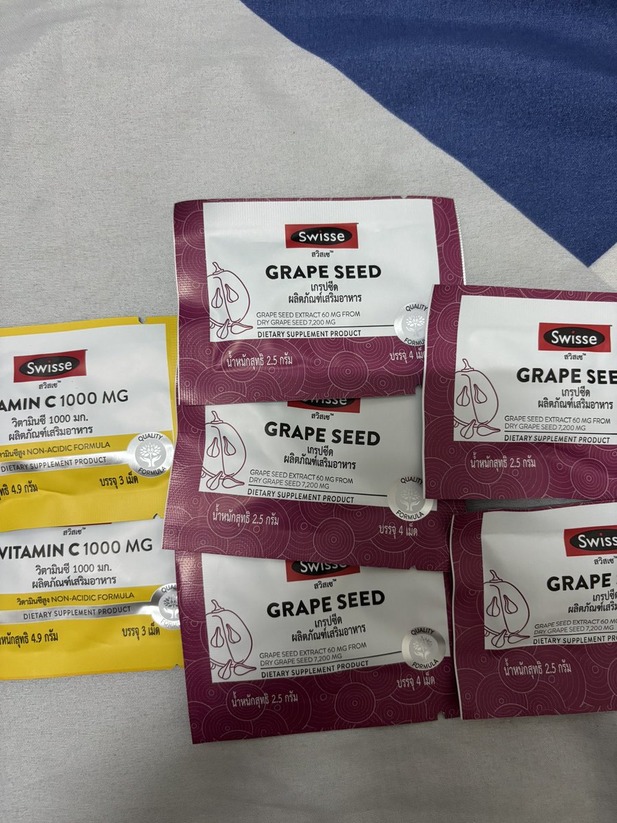 unmuvz's tweet photo. Swisse 7 ซอง 319 ส่งฟรี
(ห่างไกล,ท่องเที่ยว + 50)
📍หมดอายุ 4/2027
#ส่งต่อswisse #ส่งต่ออาหารเสริม #swisse #grapeseed #วิตามินออสเตรเลีย #รับพรีswisse #ส่งต่อวิตามิน https://t.co/suR1Wi06ym