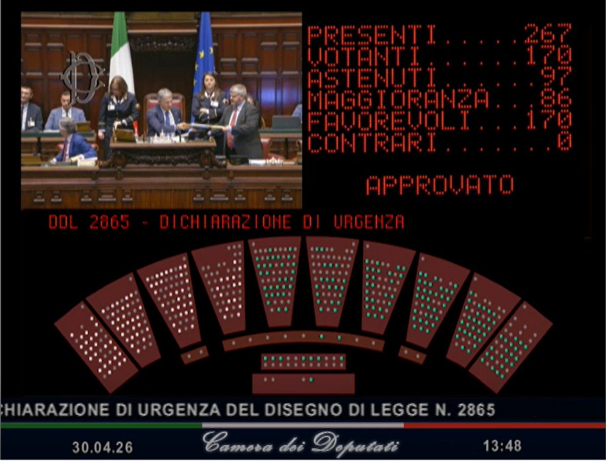 Camera dei deputati tweet media