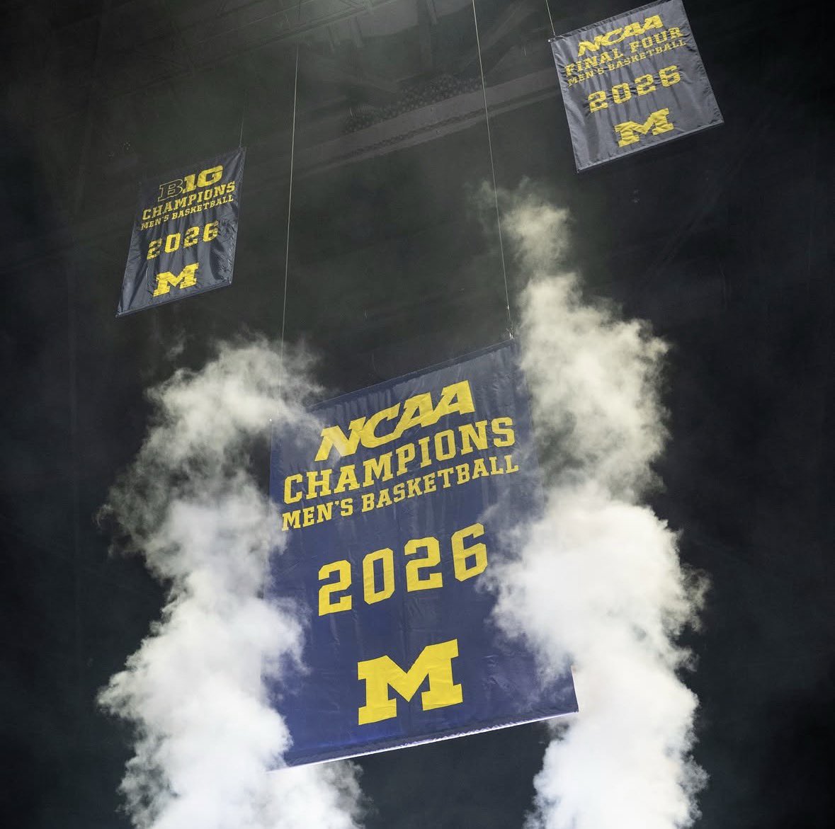 This is another fabulous time to remind everyone that Michigan Basketball won the National Championship this year. #GoBlue