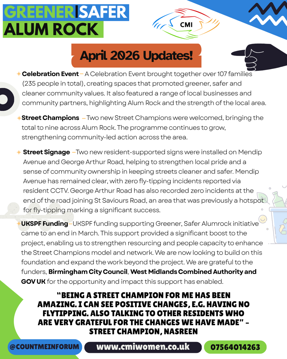 CMI2023's tweet photo. April brought strong community connection and steady progress for CMI.

Read our April newsletter to see what’s been happening and how we’re building on this momentum into May.

#CommunityImpact #CommunityWellbeing #StrongerTogether #CMI #CommunityAction https://t.co/MwMLjI9Uhc