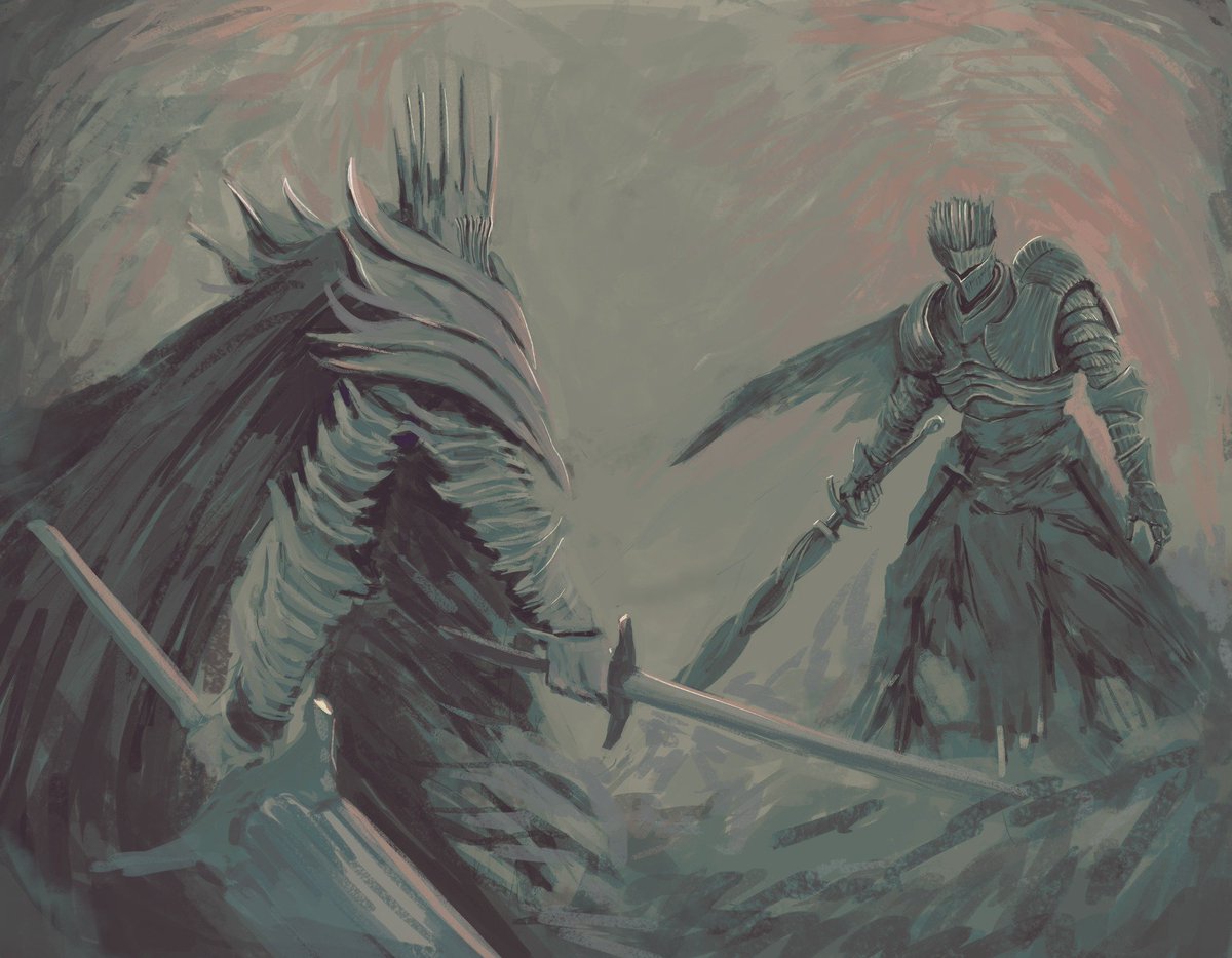 SimpSearth's tweet photo. Heolstor meet souls of cinder https://t.co/LHQ0C0qtb6