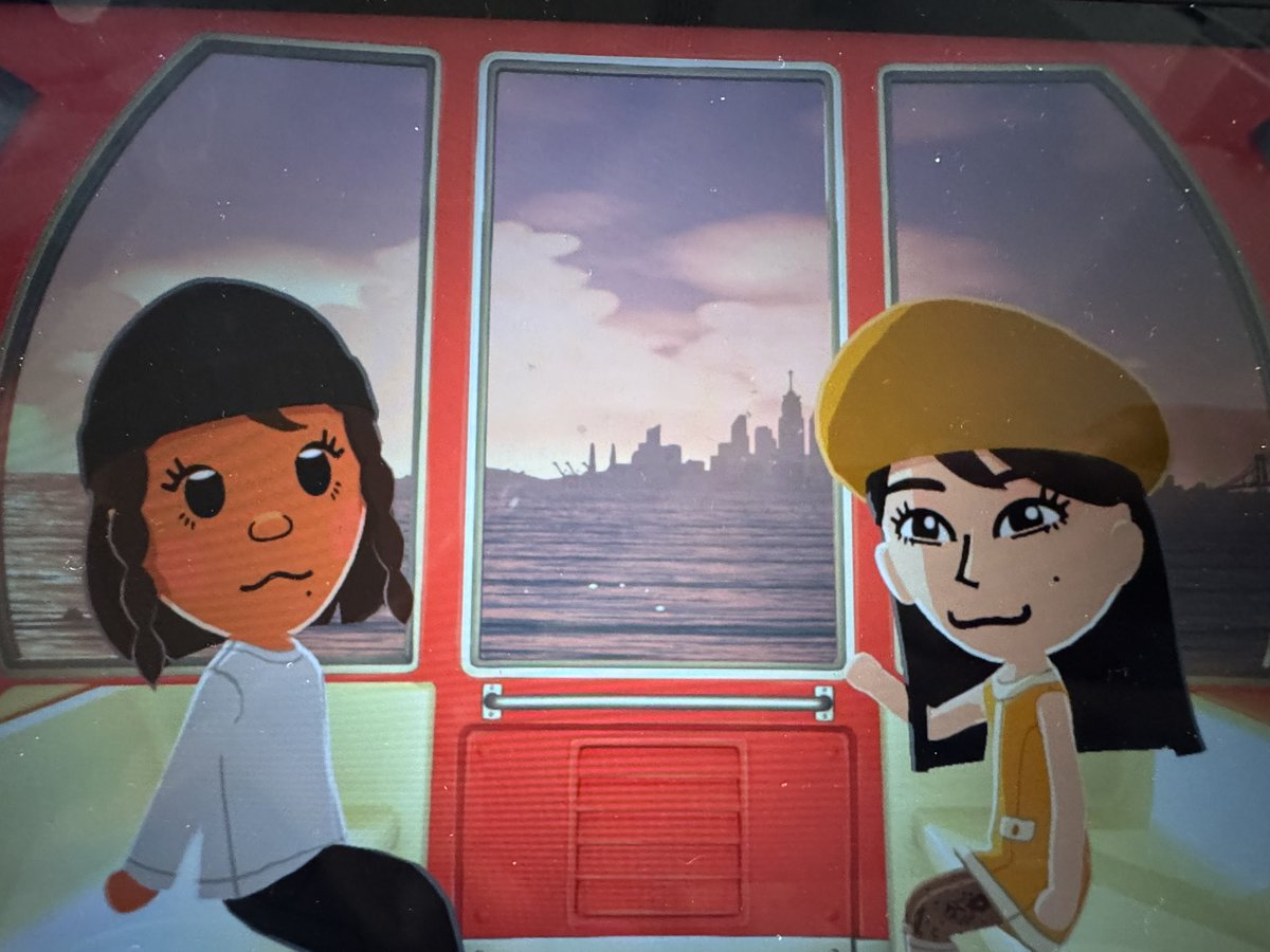 i made jiyoon &amp; i in tomodachi life 🥺
