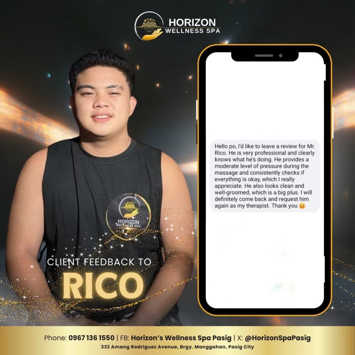 Horizon Spa Pasig tweet media