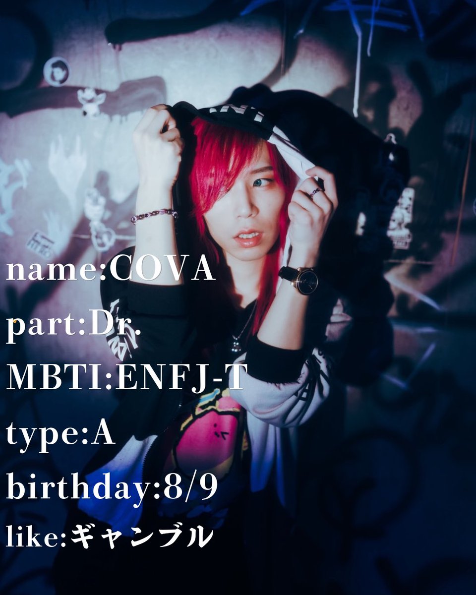 SitR0811's tweet image. 〔Member information〕

Screech in2 the Rain.

Dr.COVA

#japan
#band
#drummer
#ギャンブル
#スロット