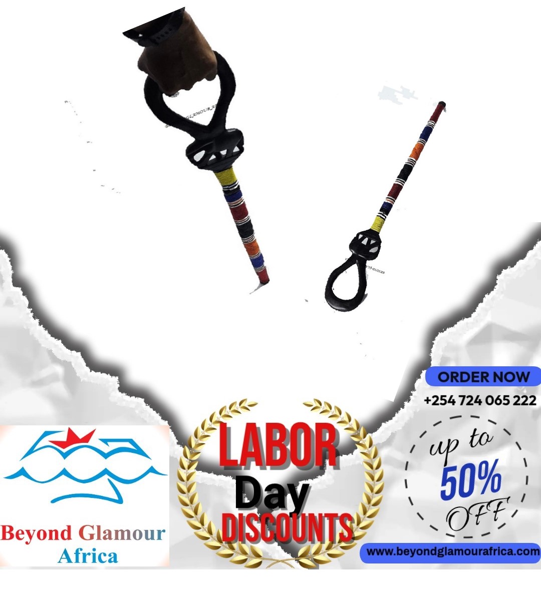 BeyondGlamour_'s tweet image. Men's beaded  round handled walking stick available.
Fashionable , classic and best gift to offer.
#bags #african #customiLadized #newmonth #newgoals #beyondglamourafrica #april #vintagestyle #bracelets #fashion #trendy #totebag #labordaydiscounts