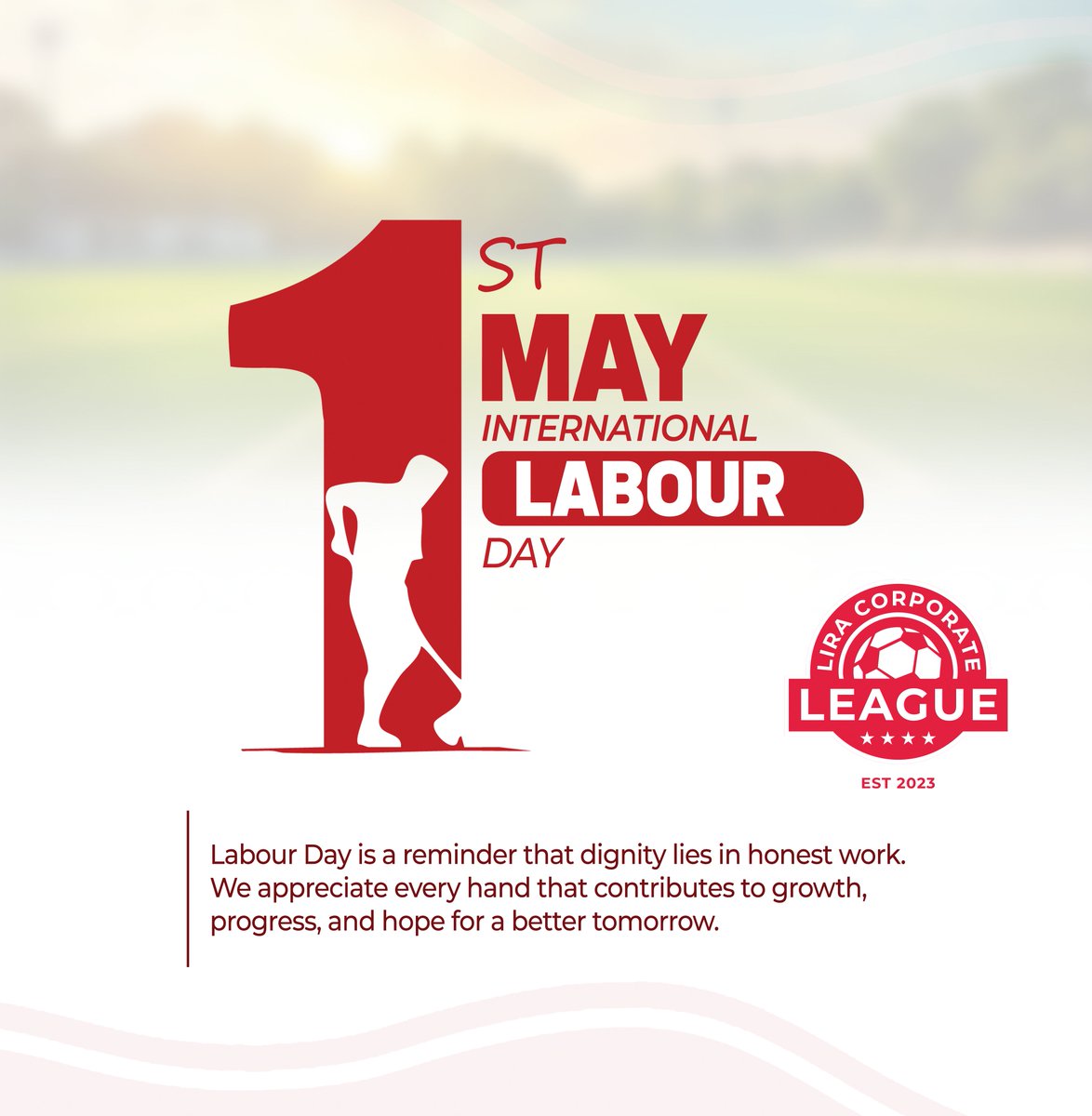 Happy international labour day.