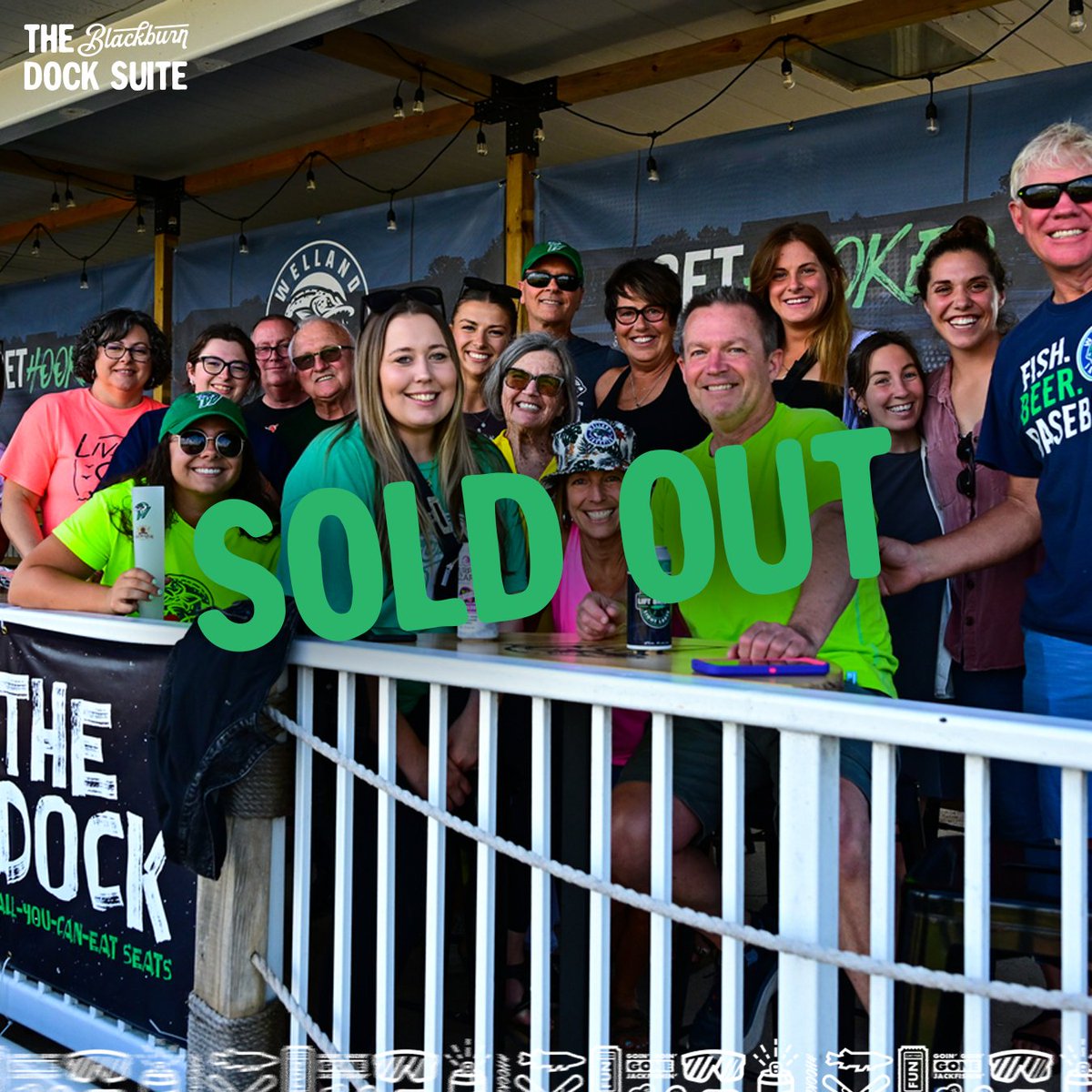 🚨 BREAKING: The Blackburn Dock Suite is OFFICIALLY SOLD OUT for the 2026 season. 🚨

Yep… gone. Finished. Hook, line, and sinker. 🎣

But don’t panic — you can still rally the crew and lock in other group experiences at the ballpark 👇

👉 wellandjackfish.com/groups

Because