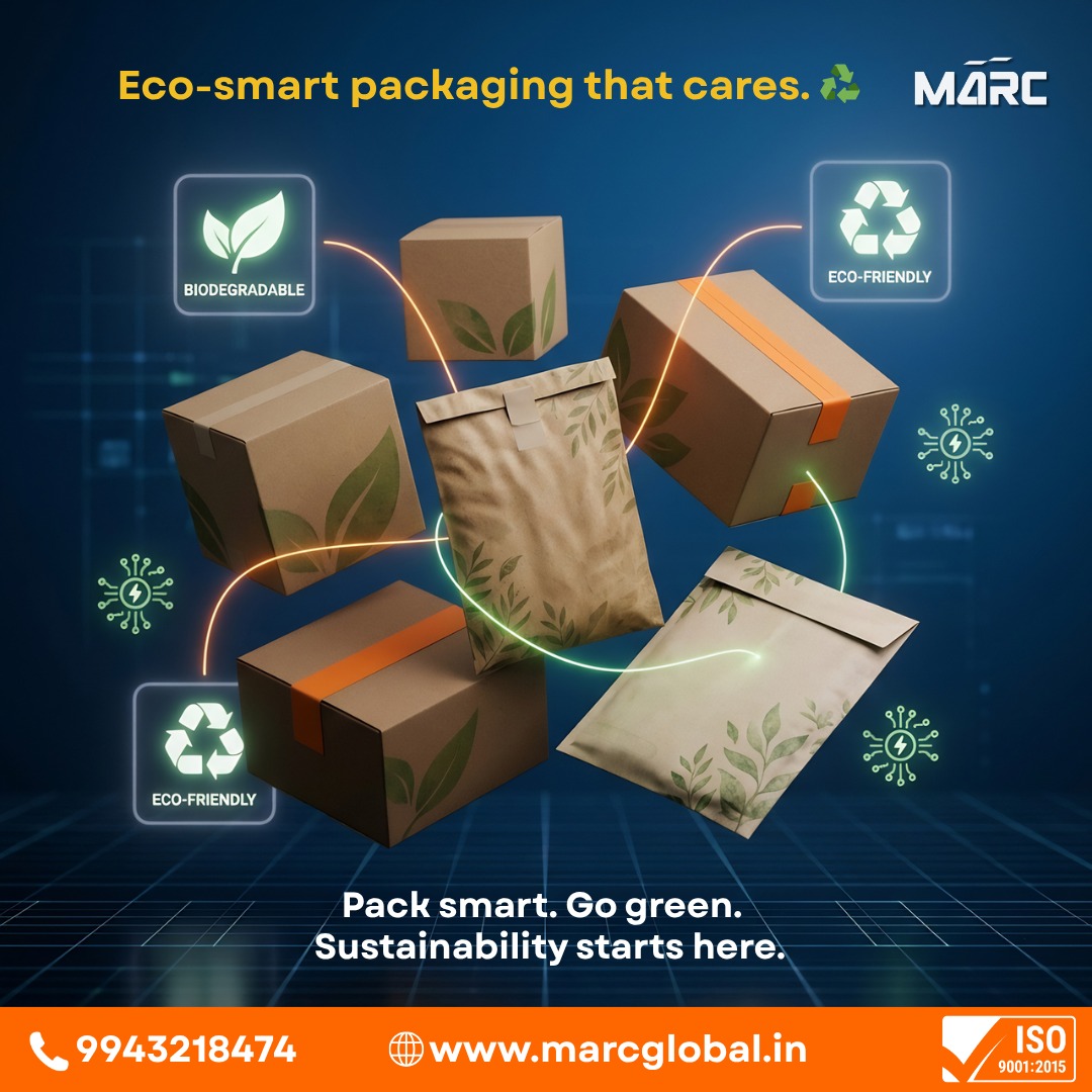 marc_by_electro's tweet image. * Smart eco-friendly packaging facts:
* Reduces waste
* Protects products
* Lowers carbon footprint
* Builds eco-conscious brands
Choose sustainability with us.
#EcoFriendlyPackaging #GoGreen #SustainablePackaging #MARCGlobal