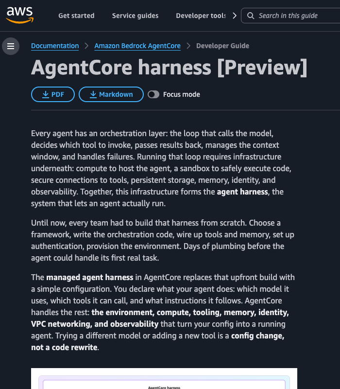 esincodes's tweet photo. TIL that the AWS docs HTML pages all have a Markdown endpoint, amaze amaze amaze https://t.co/QjW5AHE51Z