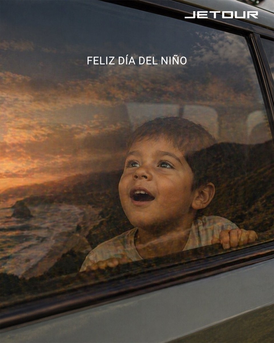 Jetour_Mexico's tweet photo. Los viajes se viven mejor cuando vuelves a mirar como niño, porque lo importante no siempre es el destino, sino todo lo que descubres al recorrer el camino. #FelizDíaDelNiño https://t.co/1gLeMXWRqZ