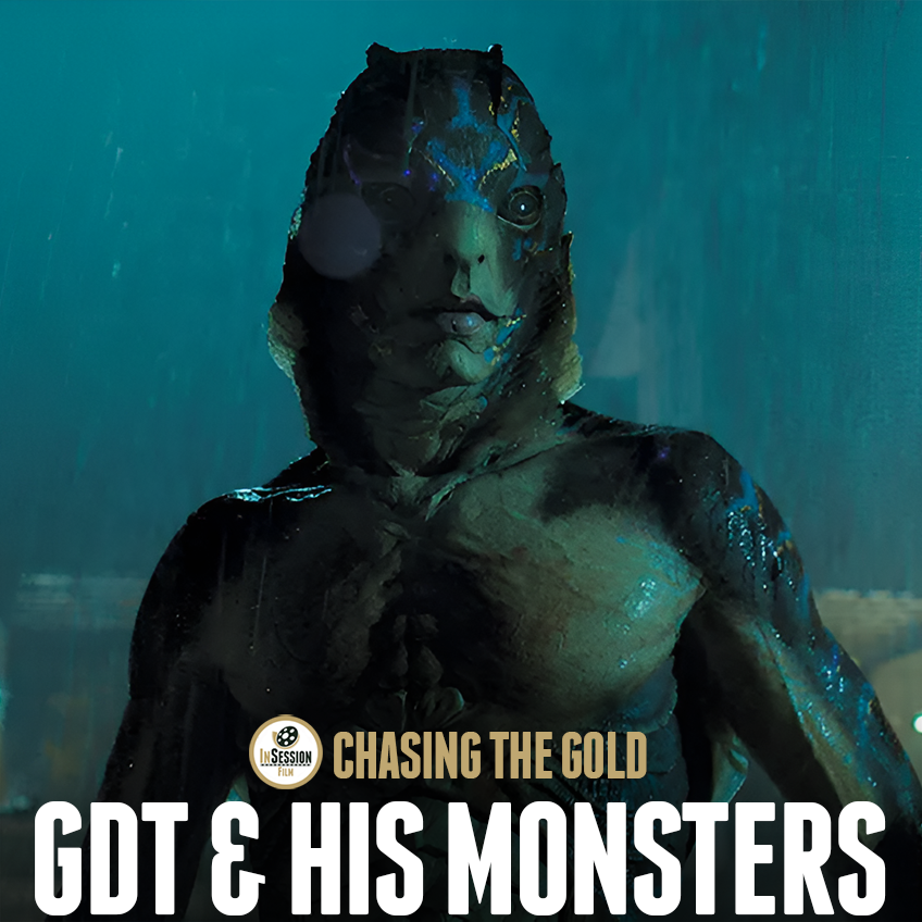 InSessionFilm's tweet photo. Chasing the Gold: @ShadanLarki is joined by @jaiswolfcritic to discuss the great Guillermo del Toro and his monsters!

Watch: https://t.co/6PWRvGC5rs
Listen: https://t.co/sdebvvdhLn

#PodNation #PodernFamily https://t.co/mBFVRfIELc