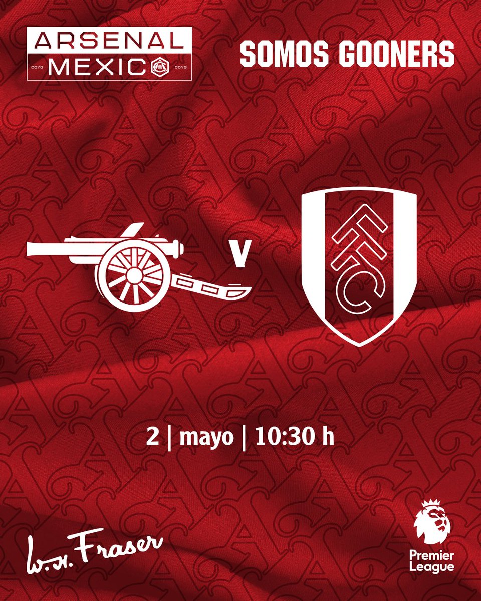 Arsenal Mexico Supporters Club tweet media