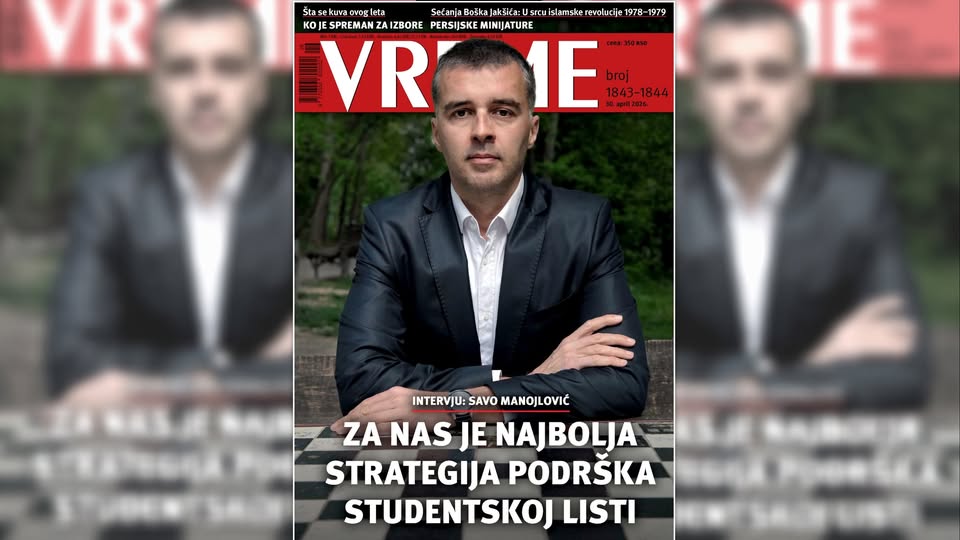 U novom dvobroju „Vremena“ Savo Manojlović poručuje: Niko ne sme Vučiću da pruža pojas za spasavanje📷
vreme.com/.../savo-manoj…
Foto: Marija Janković