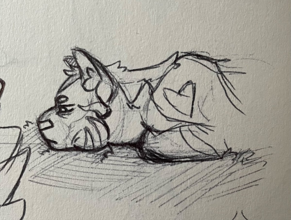 KaijuMutt's tweet image. Stormfur and their adopted child💕

#art #oc #sketchbook #sketch #warriorcats #warriorcatsoc #catocs #originalcharacter #characterdesign