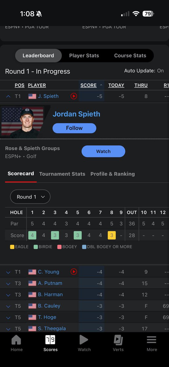 Can’t wait to watch him make 13 on 9