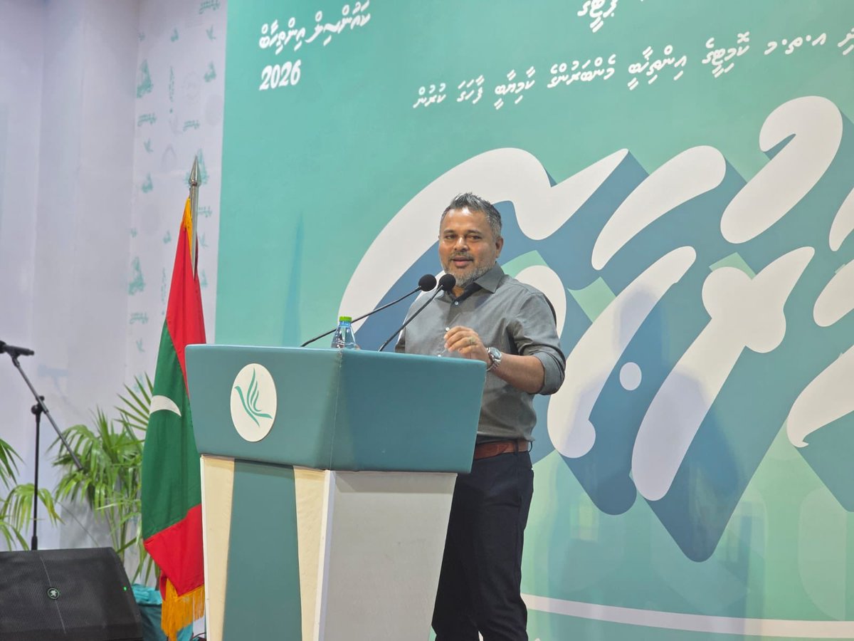 Zarra_zeday_zaa's tweet photo. ލޯކަލް ކައުންސިލް  އިންތިޚާބު 2026 ގައި ބ. ކެންދޫ ގެ ކޮންގްރެސް ޕާޓީގެ ކެންޑިޑޭޓުން ހޯދާފައިވާ ތާރީޚީ ކާމިޔާބީ ފާހަގަ ކުރުމަށް ބާއްވާ  ޚާއްޞަ ޙަފްލާ ފެށިގެން ކުރިޔަށް ..!!
.
.
#DhiveheengeRaajje
#CongressPartyMV https://t.co/pGql1Prl0g