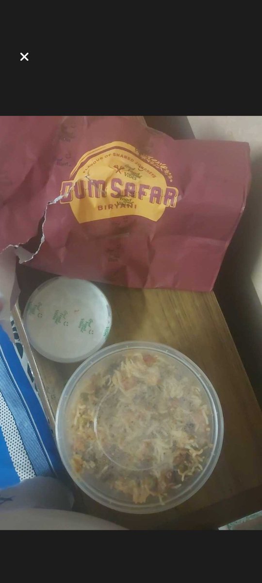 AdiLogan's tweet photo. @zomato  @BarbequeNation 
I ordered veg biryani from Barbeque via Zomato, but I was delivered Dum Safar Biryani instead. This has never happened before. So… this is fraud. Please refund my money.

Order id -8053969469 https://t.co/IzRVQcqd6p