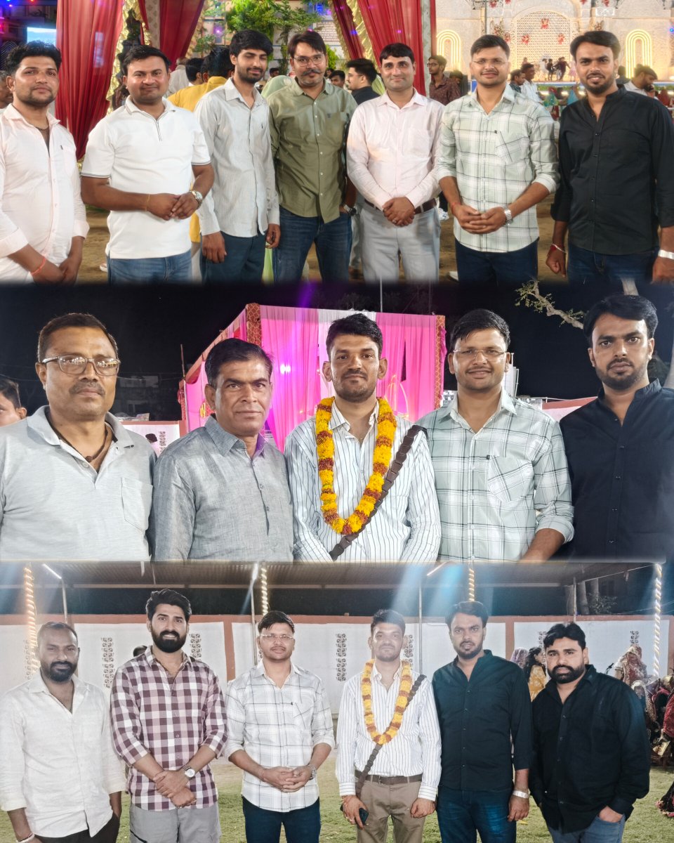RohitashMeenaa's tweet image. 📍 आगरा रोड, जयपुर विवाह समारोह में....

#Wedding #Jamwaramgarh #jaipur