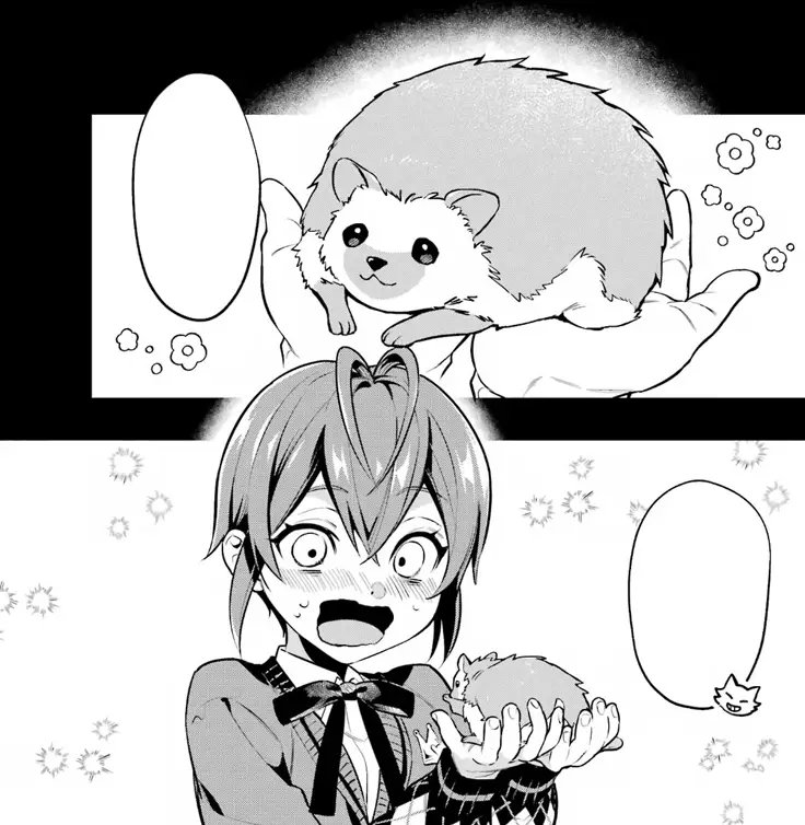 My sweet and cute baby 🥹 he just wanted to play with his friends and the hedgehogs