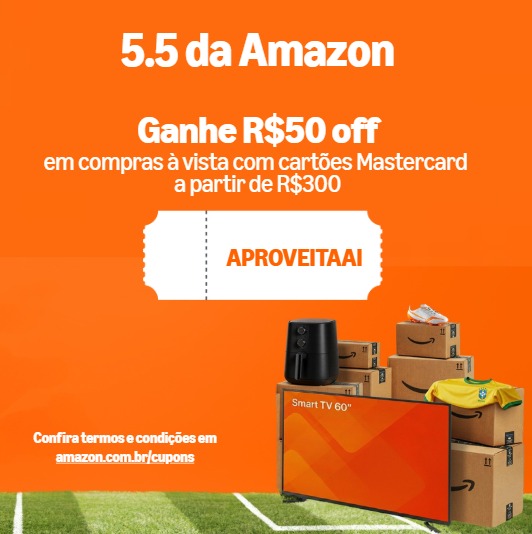 MundoProdutos's tweet photo. 🚨 Novo cupom Amazon

🛒 Ganhe R$50 OFF em compras à vista no cartão Mastercard a partir de R$300 

👇 Teste agora o cupom APROVEITAAI: 

https://t.co/kIoh7EqA80
https://t.co/kIoh7EqA80
https://t.co/kIoh7EqA80

#desconto #cupomamazon https://t.co/v5wTnMYXS6