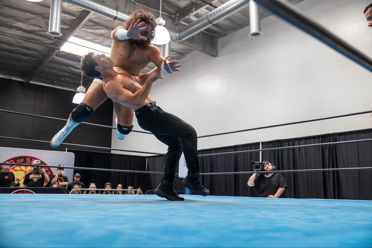 Hitt512's tweet photo. After months of training got to complete in the @njpwglobal  academy show case 😤 https://t.co/f4HJKr1g1G
