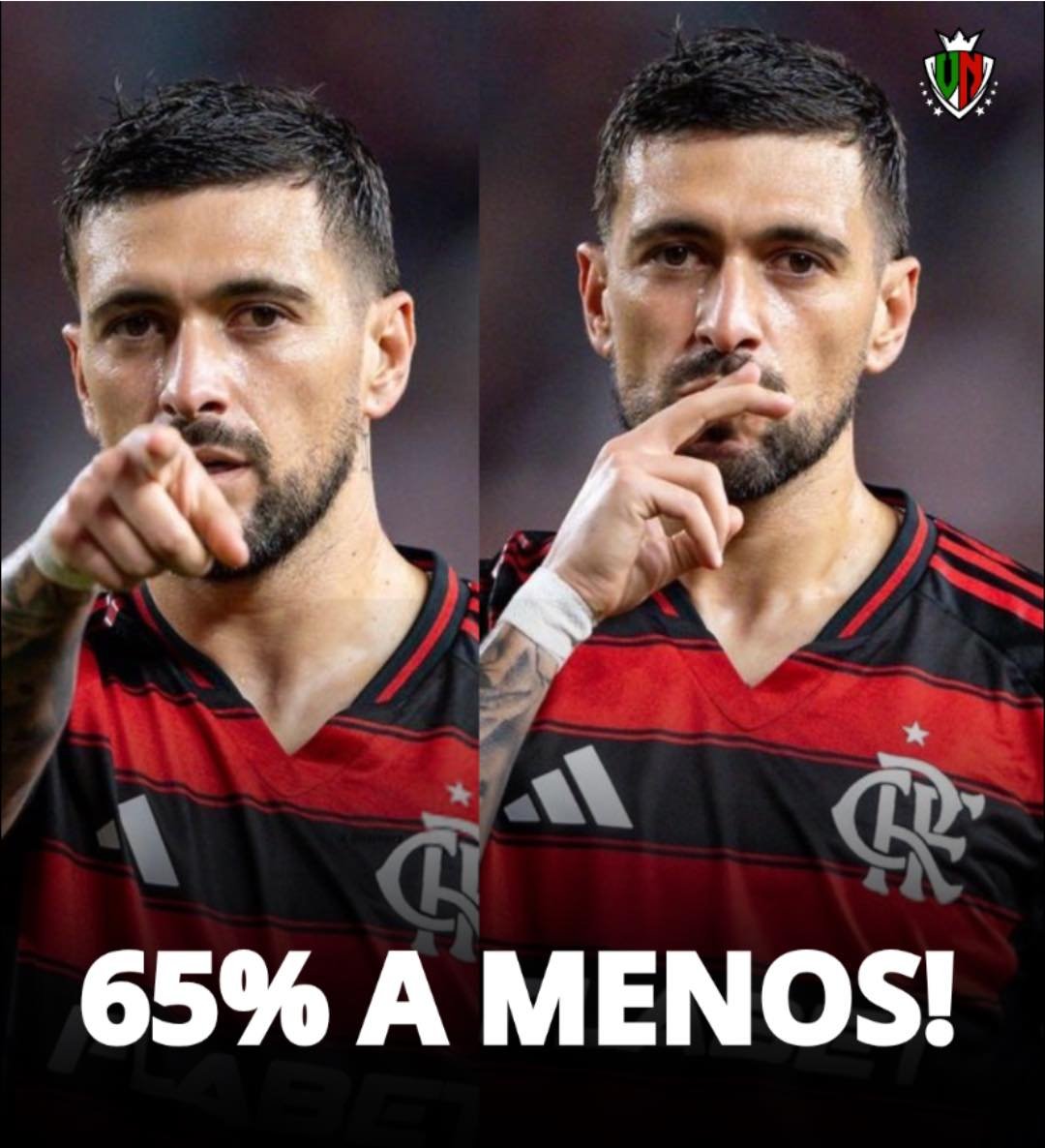 Com a lesão de Arrascaeta, pesquisadores informam que a marcação de pênaltis sofrerá uma queda de 65% no mundo do futebol.

📸: Verdão Notícias TV