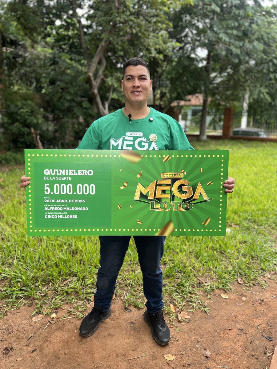 Mega Loto Paraguay tweet media