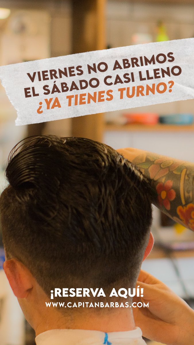 Reserva tu corte HOY 👉🏻 capitanbarbas.com
☎️ 304 235 7245