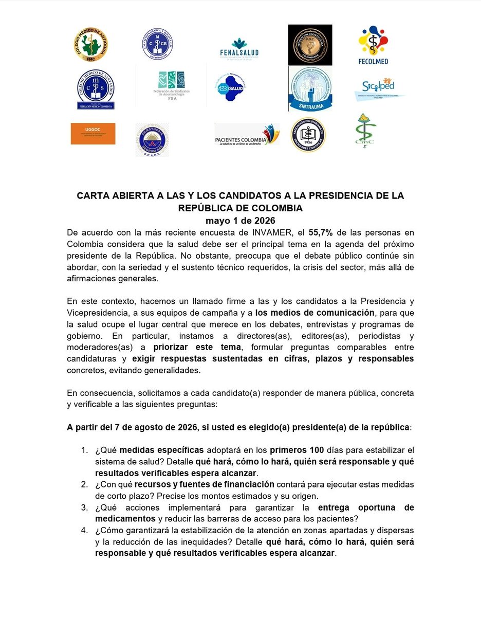 Colegio Médico CB tweet media
