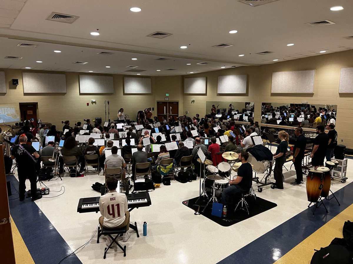 BaltimoreGSO's tweet photo. Last night's dress rehearsal went great, and we are so excited for tomorrow's concert! 

The first of our main spring concerts - BGSO Goes on Vacation! - will be Friday, May 1st at 8PM at Paul Laurence Dunbar High School (1400 Orleans St, Baltimore, MD 21231).

#BGSO #VGM

(1/3) https://t.co/MjQlL7uG7I