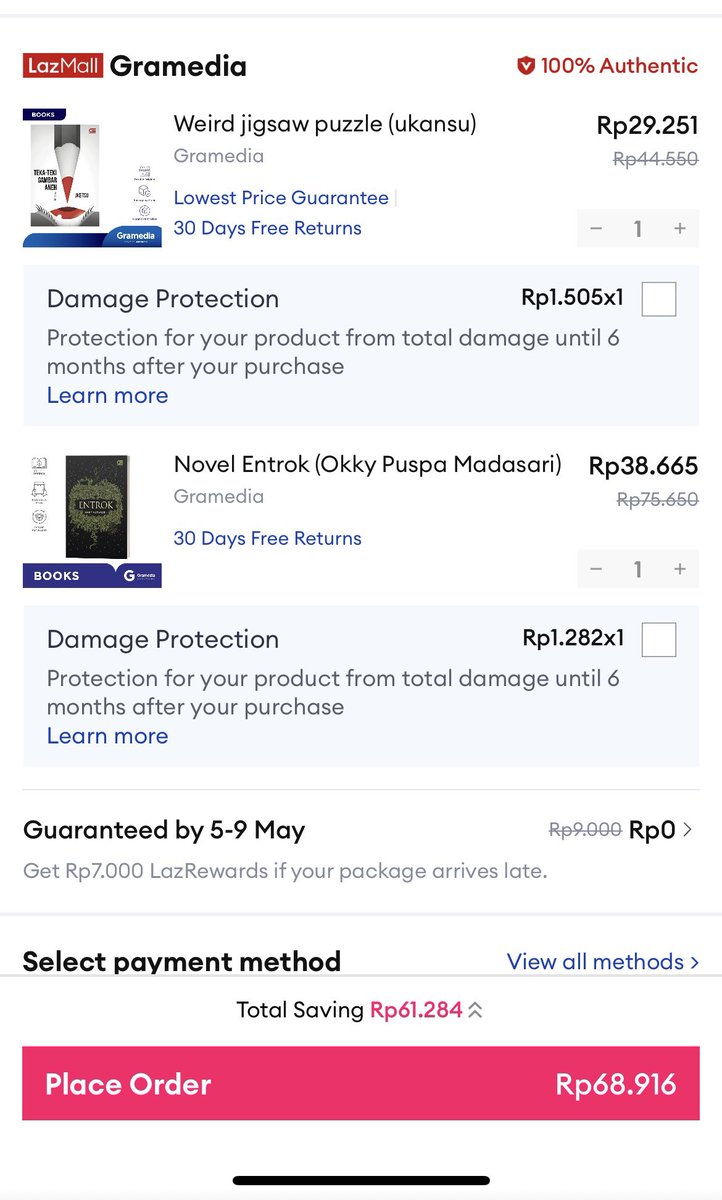 Rezeki banget dapet buku harga segini 😭💕