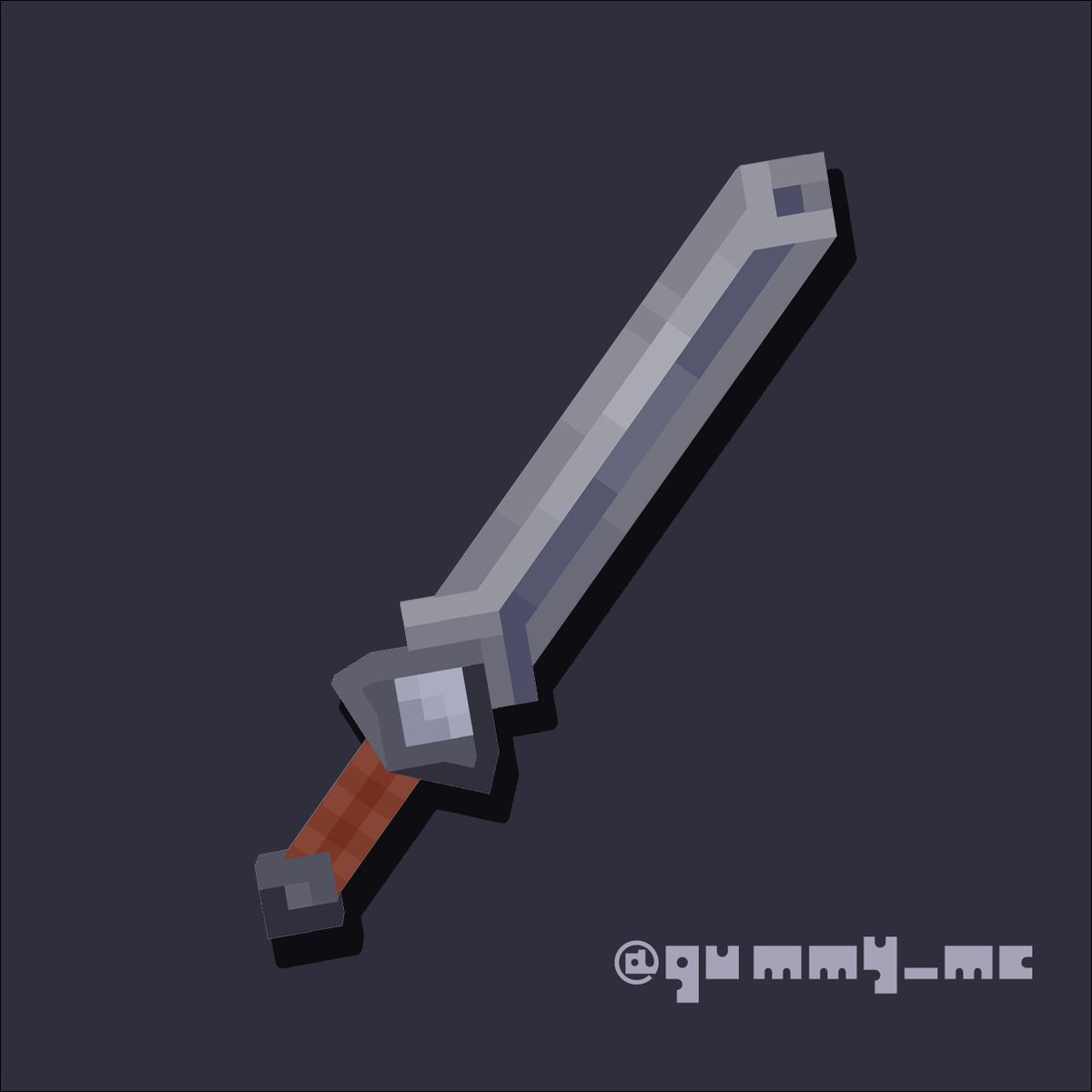 gummy_mc's tweet photo. #Blockbench #Minecraft #lowpoly #pixelart https://t.co/gZf9tm69El